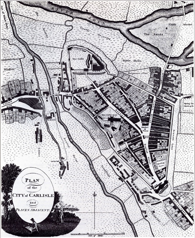 Carlisle Map 1790